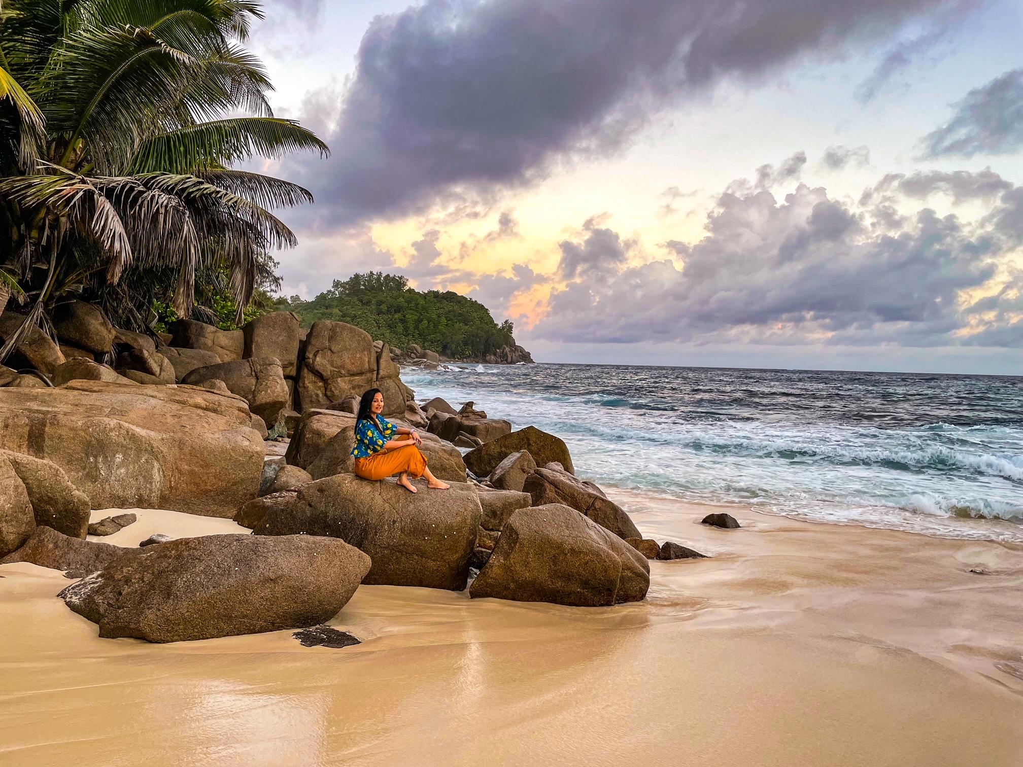 Seychelles waterfalls
